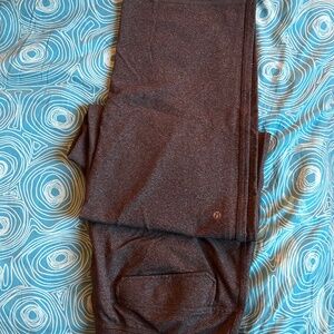 Lululemon Men's Athletic Pants heather gray with pockets size L EUC